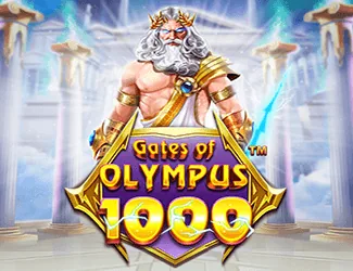 Tampilan permainan Gates of Olympus 1000 di Aztec79 aztec79.io